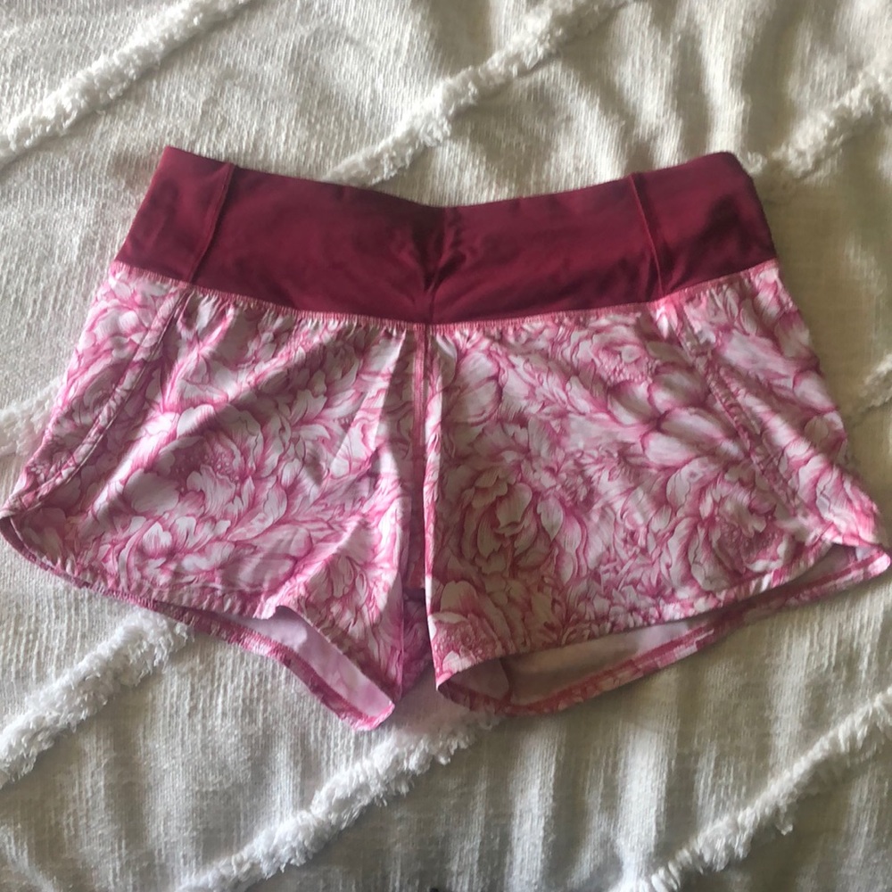lululemon speed shorts